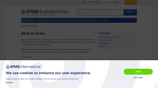 
                            12. Book an Exam | APMG Business Books