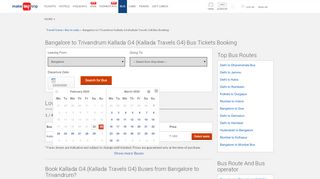 
                            5. Book Bangalore to Trivandrum Kallada G4 (Kallada Travels G4) Bus ...
