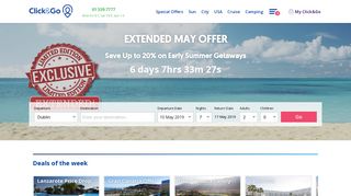 
                            4. Book cheap holidays from Ireland with Click&Go's best value package ...