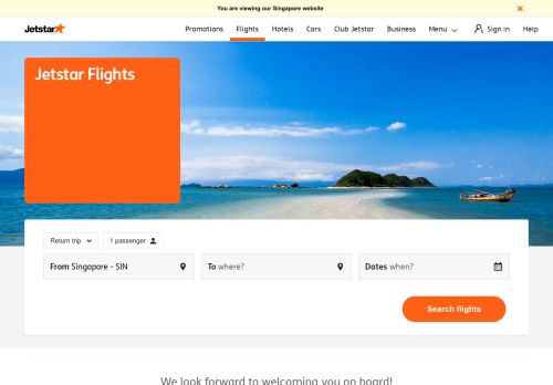 
                            3. Book Flights & Air Tickets Online | Jetstar