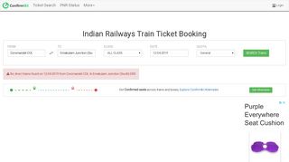 
                            6. Book IRCTC Indian Railways Trains from Coromandel COL to ...