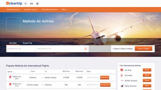 
                            6. Book Malindo Air flight tickets & get up to ₹15,000 cashback - Cleartrip