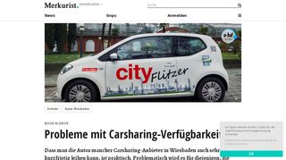 
                            13. BOOK-N-DRIVE Probleme mit Carsharing-Verfügbarkeit - Merkurist.de