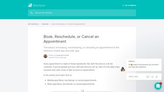 
                            12. Book, Reschedule, or Cancel an Appointment | Support - Setmore ...
