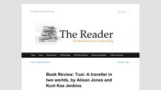 
                            12. Book Review: Tuai: A traveller in two worlds, by Alison Jones and ...