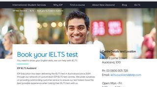 
                            8. Book your IELTS test in Auckland | IDP New Zealand