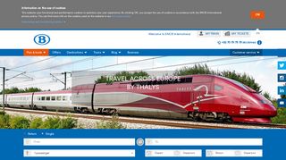 
                            6. Book your Thalys train tickets - SNCB International