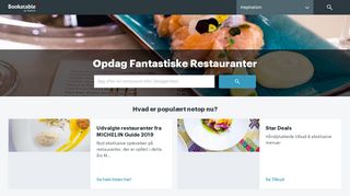 
                            2. Bookatable: Restauranter - Online Bordbestilling – Danmark