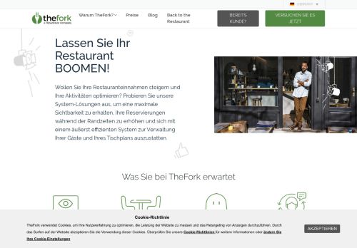 
                            4. Bookatable: Tisch-Reservierungen und Restaurant Management online