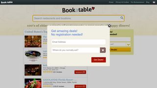 
                            3. Bookatable.com: Restaurants - Free Online Bookings