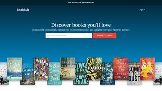 
                            5. BookBub: Get ebook deals, handpicked recommendations, and author ...