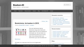 
                            3. Bookchoice: de boeken in 2019 | Boeken-ID