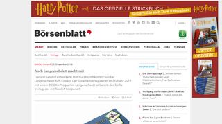 
                            8. BOOKii-Hörstift / Auch Langenscheidt macht mit / boersenblatt.net