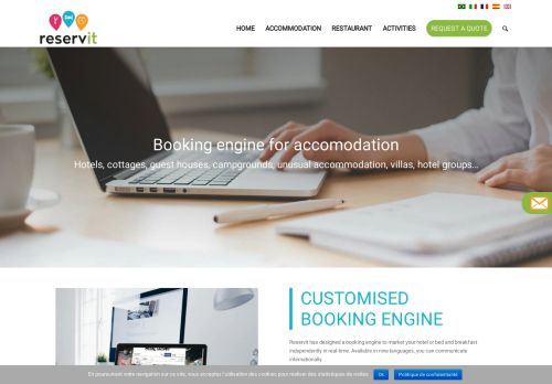 
                            11. Booking engine for accomodation : hotels, cottages, guest ... - Reservit