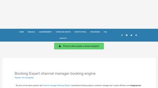 
                            8. Booking Expert channel manager e booking engine - Hotelpedia