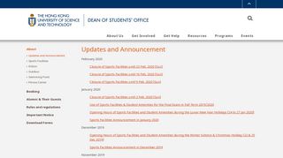 
                            2. Booking System - DEAN OF STUDENTS' OFFICE - HKUST