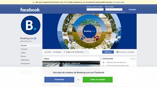 
                            1. Booking.com - Accueil | Facebook