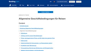 
                            4. Booking.com: Allgemeine Geschäftsbedingungen.