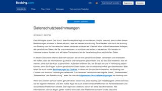 
                            4. Booking.com: Datenschutz- und Cookie-Erklärung.