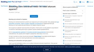 
                            2. Booking.com extraneti nedir ve nasıl oturum açarım? – Ortak ...