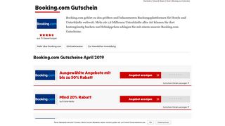 
                            10. Booking.com Gutschein Februar 2019 | 50 ...