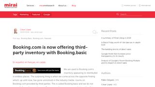 
                            9. Booking.com is now offering third-party inventory with Booking.basic