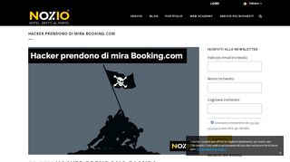 
                            12. Booking.com subisce attacchi di phishing | Nozio Business Blog |