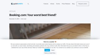
                            13. Booking.com: Your worst best friend? - GuestCentric