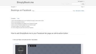 
                            12. Bookings on Facebook - SimplyBook.me