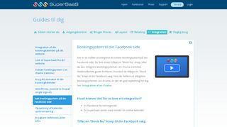 
                            7. Bookingsystem til Facebook | Integrer SuperSaaS bookingsystemet på ...