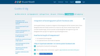 
                            13. Bookingsystem til Facebook - SuperSaaS