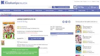 
                            6. Books Kinokuniya: LAWAK KAMPUS LOG IN /  ...