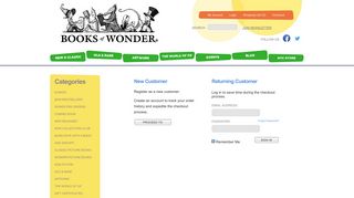 
                            7. Books of Wonder - Sign In