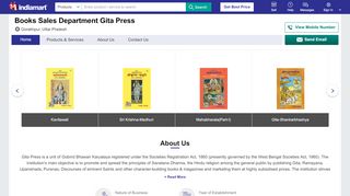
                            11. Books Sales Department Gita Press - Service Provider of Devotional ...