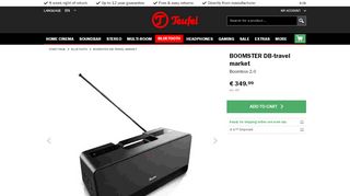 
                            11. BOOMSTER DB-travel market : Buy online at Teufel