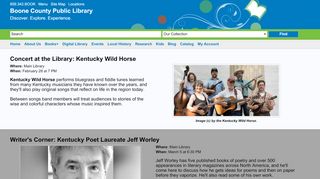 
                            12. Boone County Public Library - Home Page