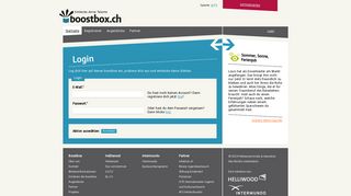 
                            6. boostbox / Startseite / Login