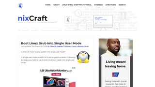 
                            5. Boot Linux Grub Into Single User Mode - nixCraft