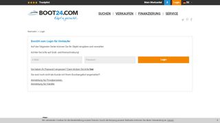 
                            1. Boot24.com - Login für Händler und Privatpersonen