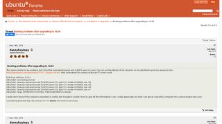 
                            8. Booting problems after upgrading to 16.04 - Ubuntu Forums