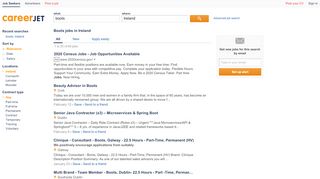 
                            7. Boots jobs in Ireland | Careerjet.ie