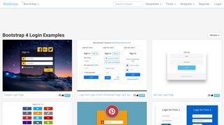 
                            3. Bootstrap 4 Login Examples - Bootsnipp