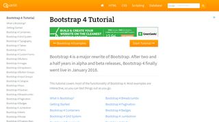 
                            9. Bootstrap 4 Tutorial - Quackit Tutorials