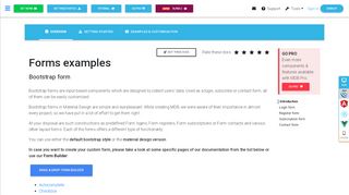 
                            1. Bootstrap Forms - examples & tutorial. Basic & advanced usage ...