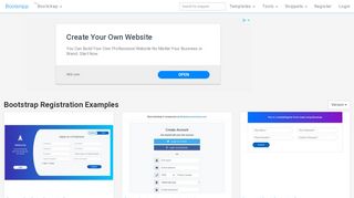 
                            7. Bootstrap Registration Examples - Bootsnipp