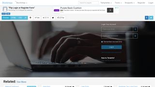 
                            13. Bootstrap Snippet Flip Login or Register Form using HTML ... - Bootsnipp