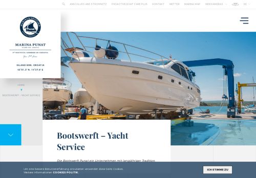 
                            4. Bootswerft und Boots-Service in Kroatien, Marina Punat