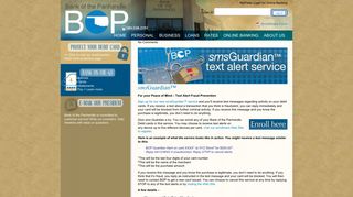 
                            9. BOP Debit Card SMS Guardian Text Alert Service | Bank of ...