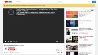 
                            11. Bop netbanking biomatric login - YouTube