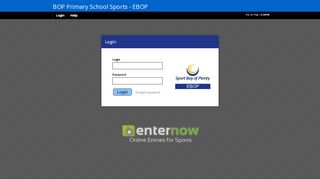 
                            12. BOP Primary School Sports - EBOP | Login - EnterNOW